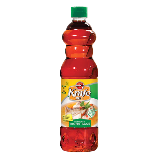 Knife Thai Fish Sauce Reduced Salt