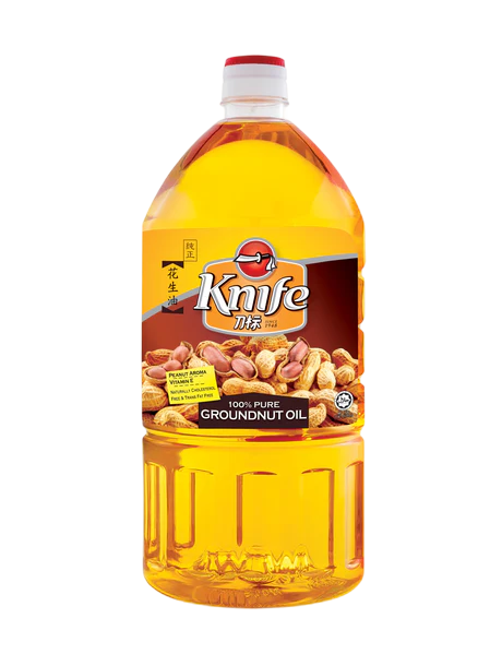 Knife 100% Pure <br> Groundnut Oil 2 Ltr